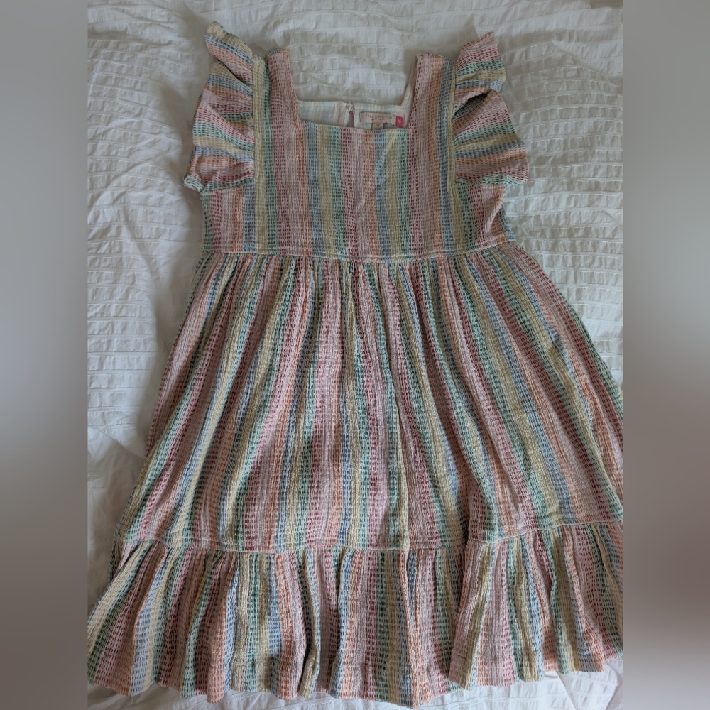 Pink Chicken Multi Color Tiered Sundress